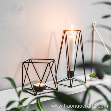 modern geometric shape candlestick handicrafts directly